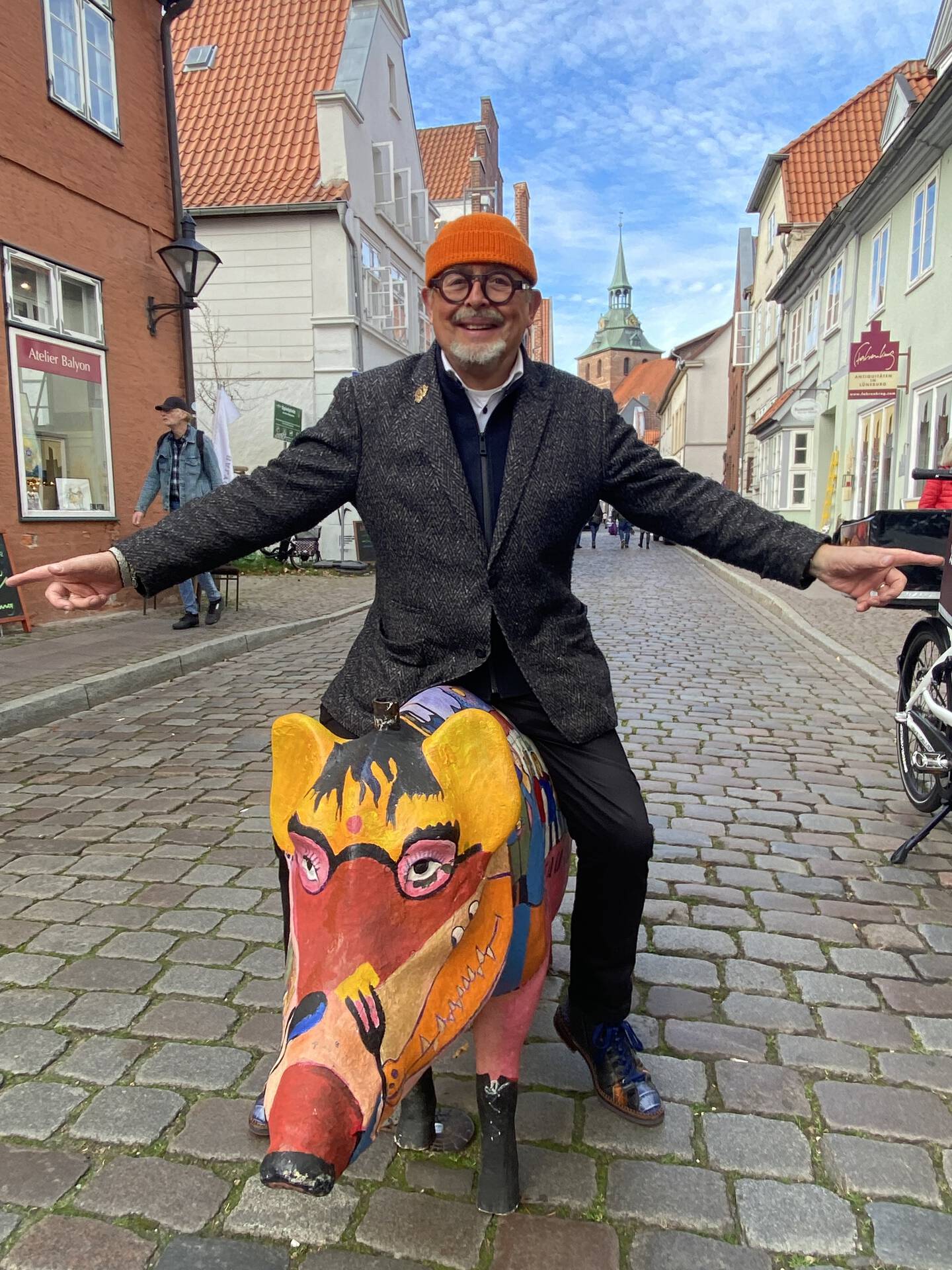 Jan Balyons farbige Liebeserklärungen an die Stadt Lüneburg Aktuell