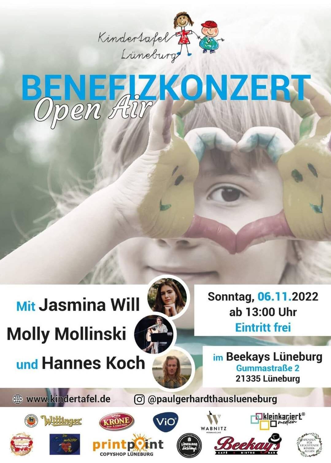 Benefizkonzert im beekays f r die l neburger kindertafel l neburg aktuell